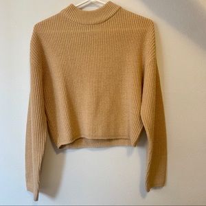 H&M beige knit sweater. Like new condition!